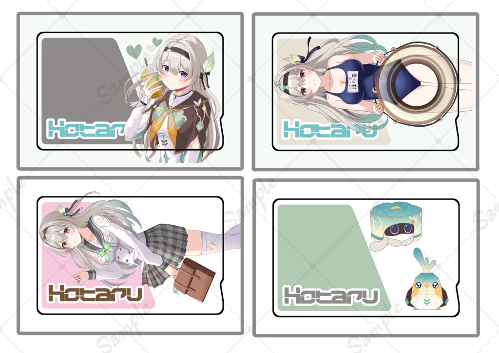 【非公式】C106夏コミグッズセット 崩壊:スターレイル ホタル【+送料 1,320円〜 3,080円】