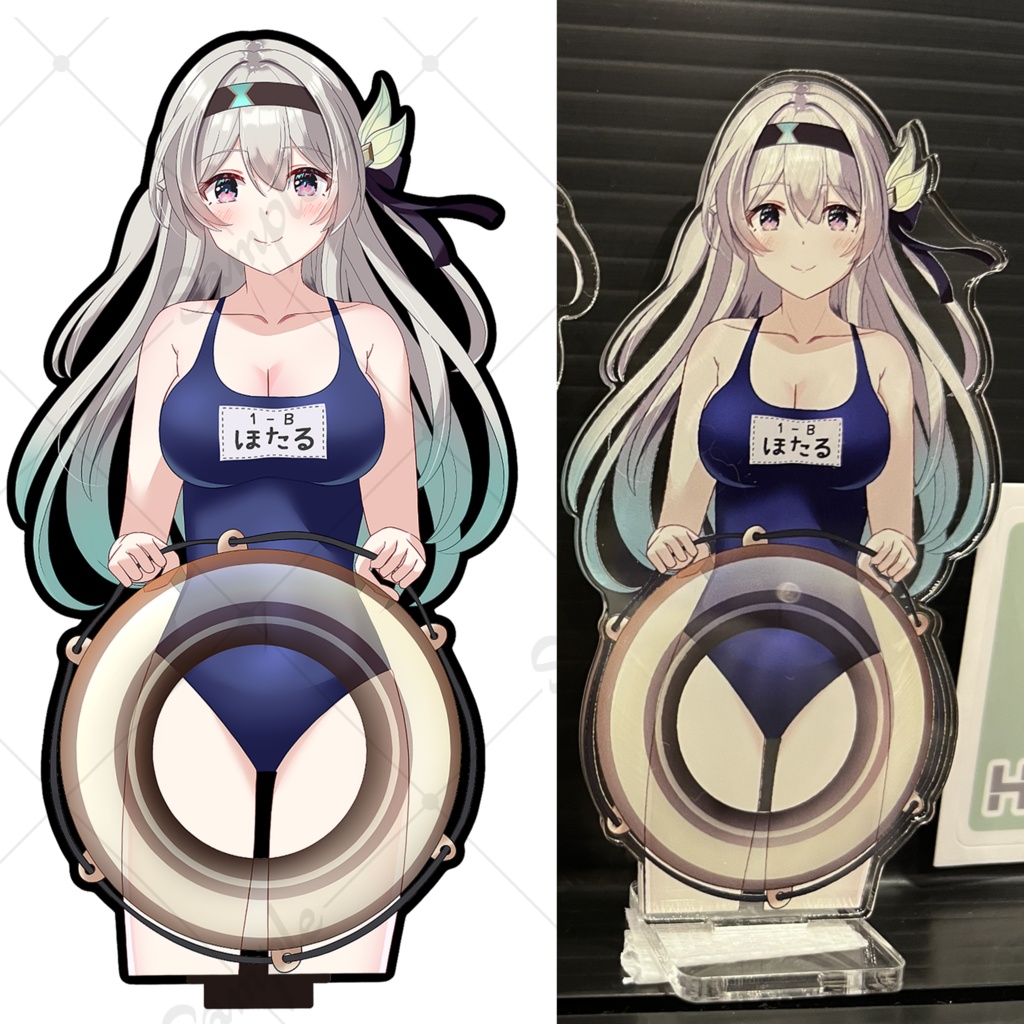 【非公式】【+送料370円】水着ホタルアクスタ+シール1枚