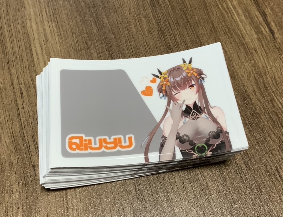 【非公式】【5枚セット+無料で一枚おまけつき版】【+送料370円】ICカードステッカー シュウウ