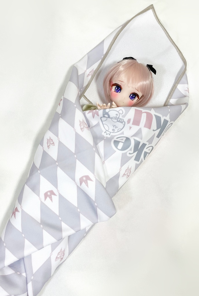 ドール用『マジックのくっつきおくるみ』 ドールバッグ