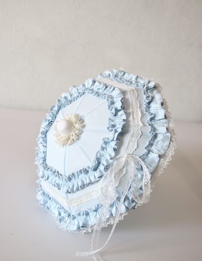 ひだまりのフリル日傘 ドール用の日傘【1/3・1/4サイズ】