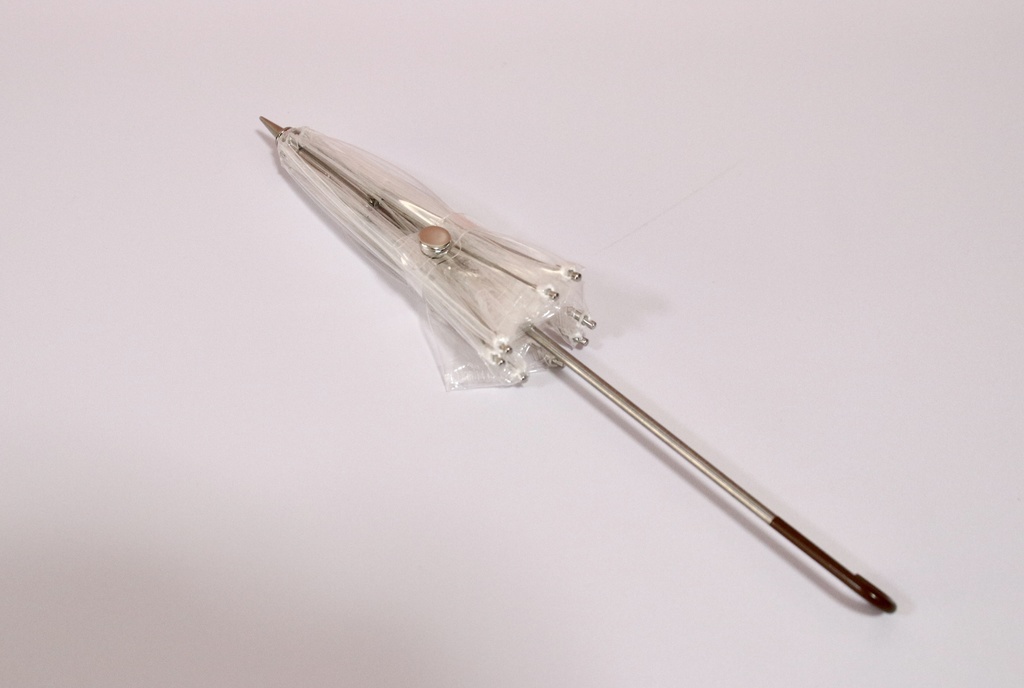 ひかりのクリア日傘 ドール用の日傘【1/4サイズ】