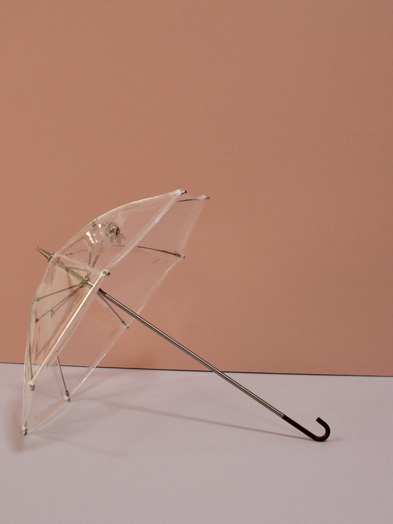 ひかりのクリア日傘 ドール用の日傘【1/4サイズ】