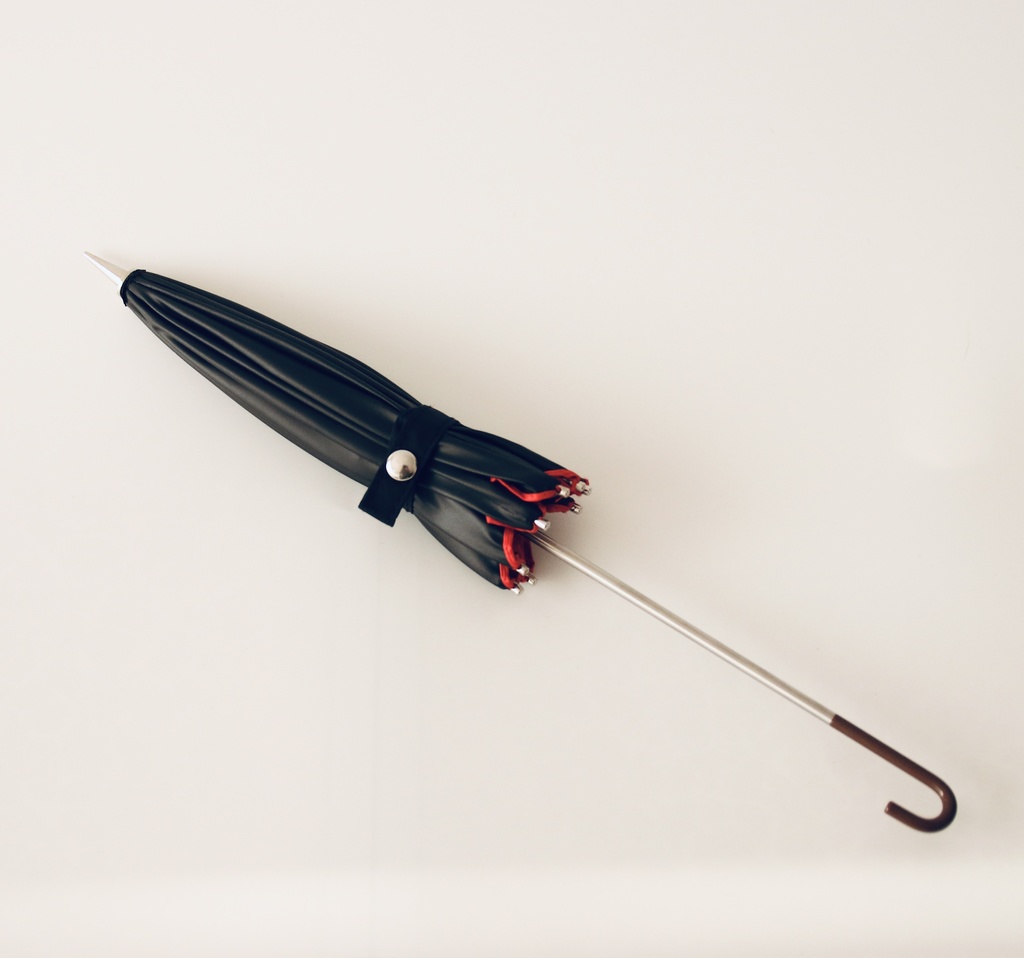 軽黒日傘 ドール用の日傘【1/4サイズ】