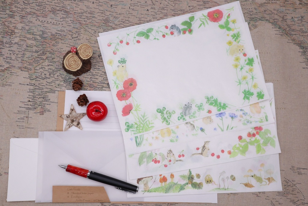 レターセット　Little frends