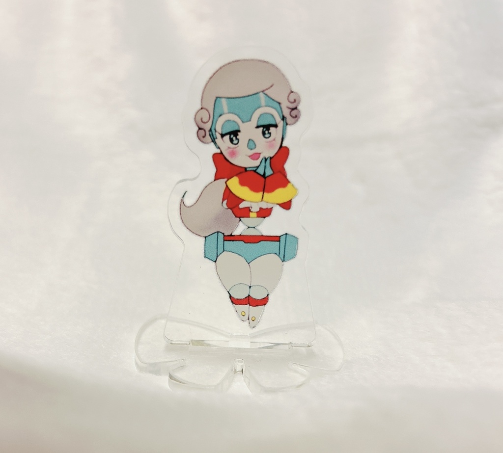 ミニアクリルスタンド/ハート缶バッジ