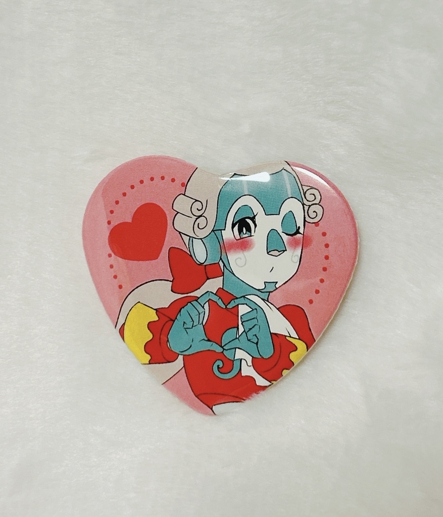 ミニアクリルスタンド/ハート缶バッジ