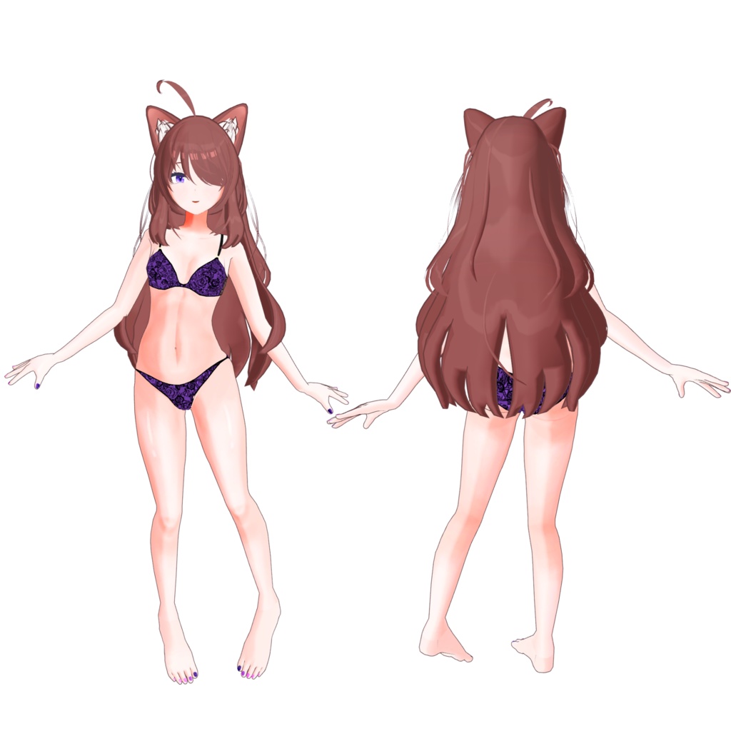 オリジナル3Dモデル『虚夜(うろや)』-UROYA-