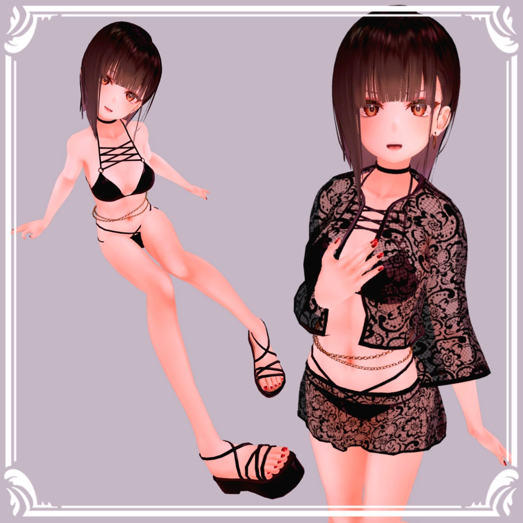 華夜用「S_レースビキニ」