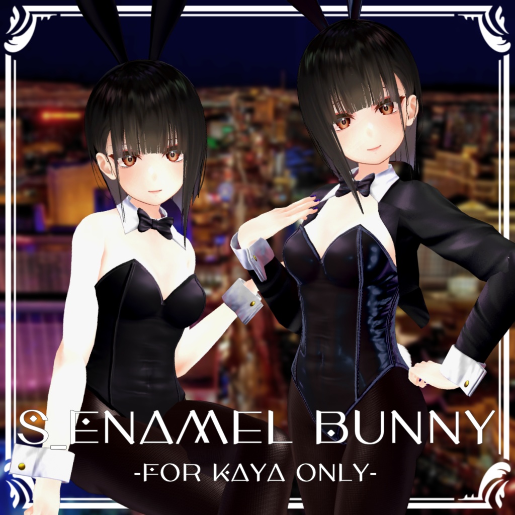 [華夜用]S_Enamel Bunny