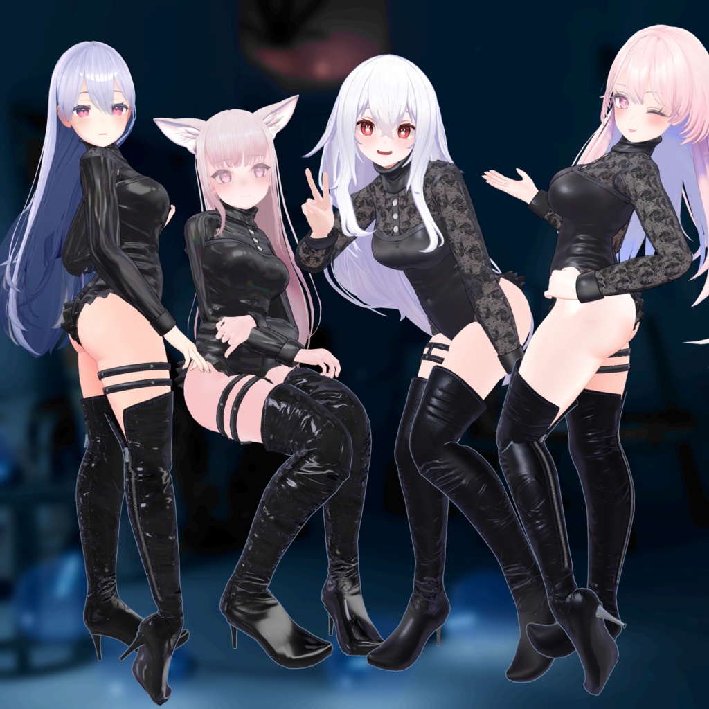 複数アバター対応「L&L Boots」