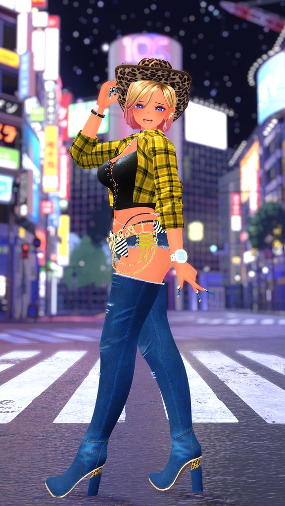 21アバター対応『Denim G Boots』