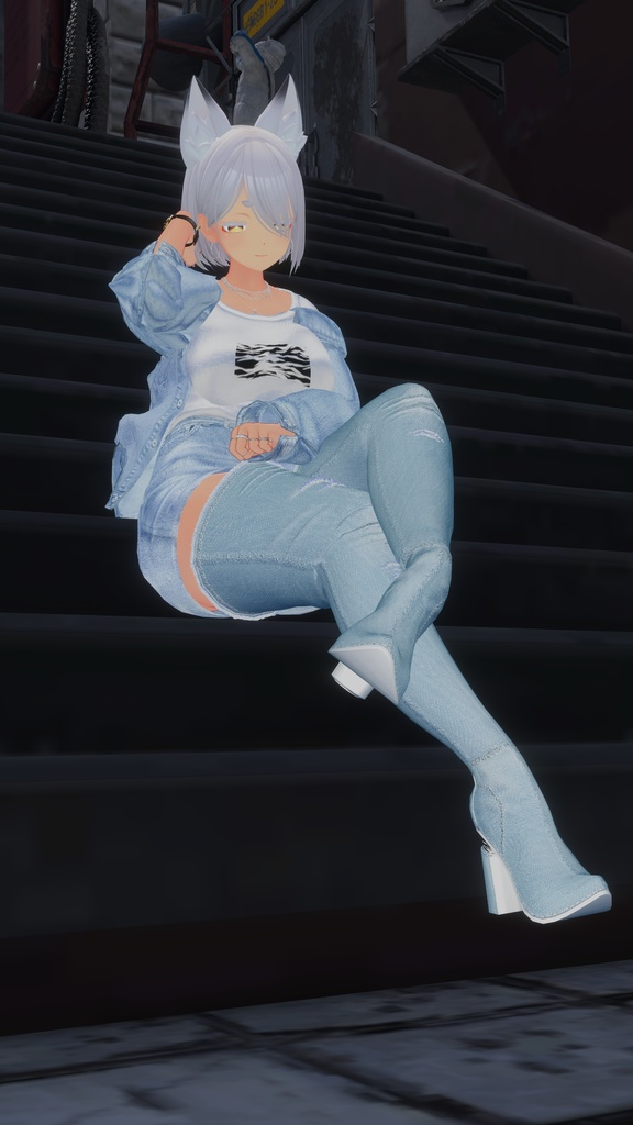 21アバター対応『Denim G Boots』