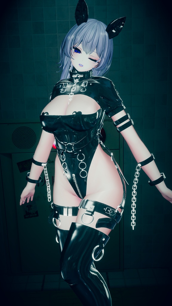 5アバター対応『LatexPonyGirl』