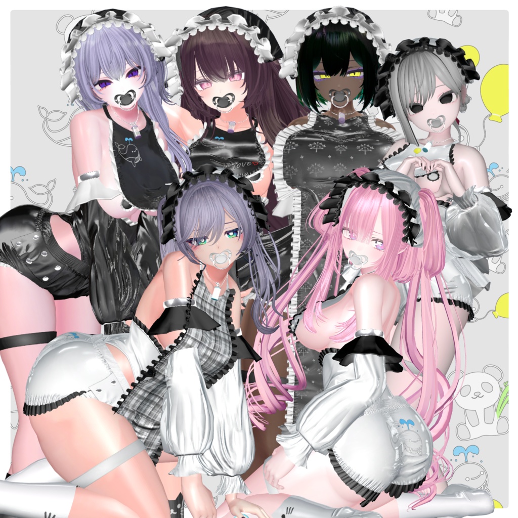 "てかてかクラブ創刊号"[5アバター対応]Latex Baby 缩略图 3