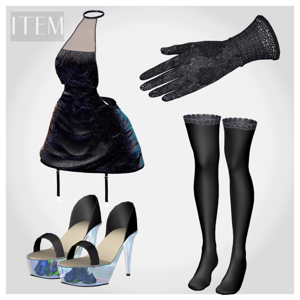 ミルティナ対応『-3-piece costume set-』