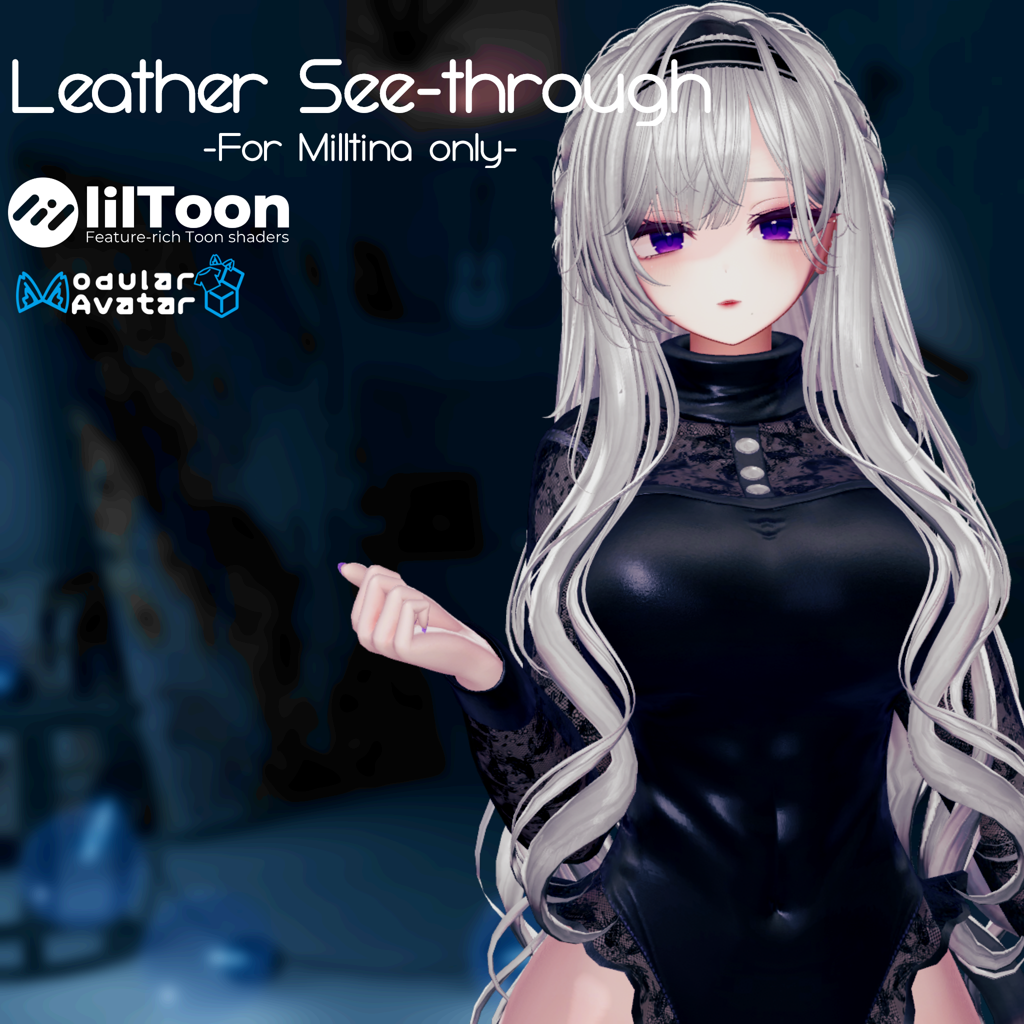 [ミルティナ用]Leather See-through