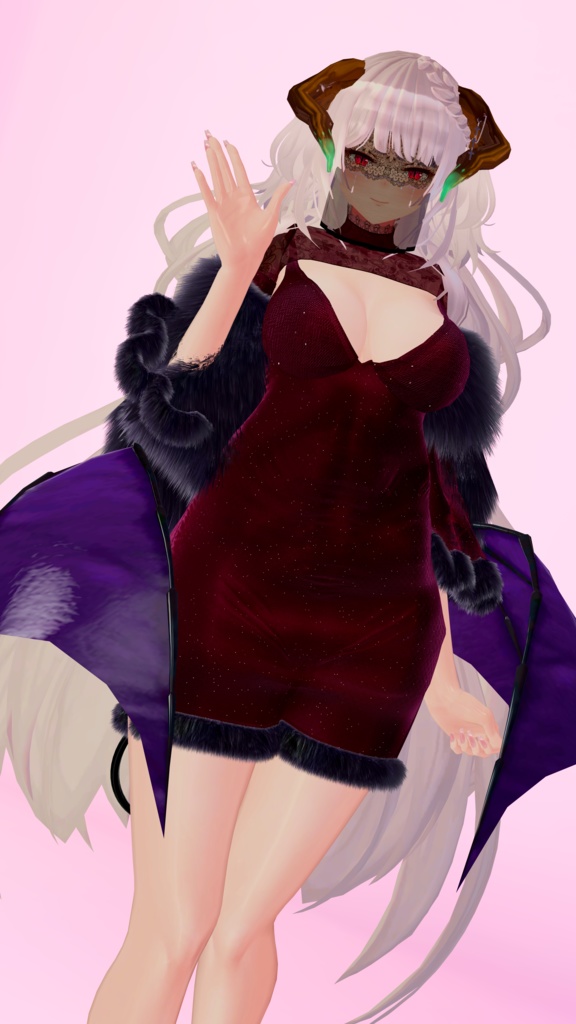 🎉BOOTHフォロー1万人記念🎉無料衣装『-Quiet Silhouette-』10アバター対応