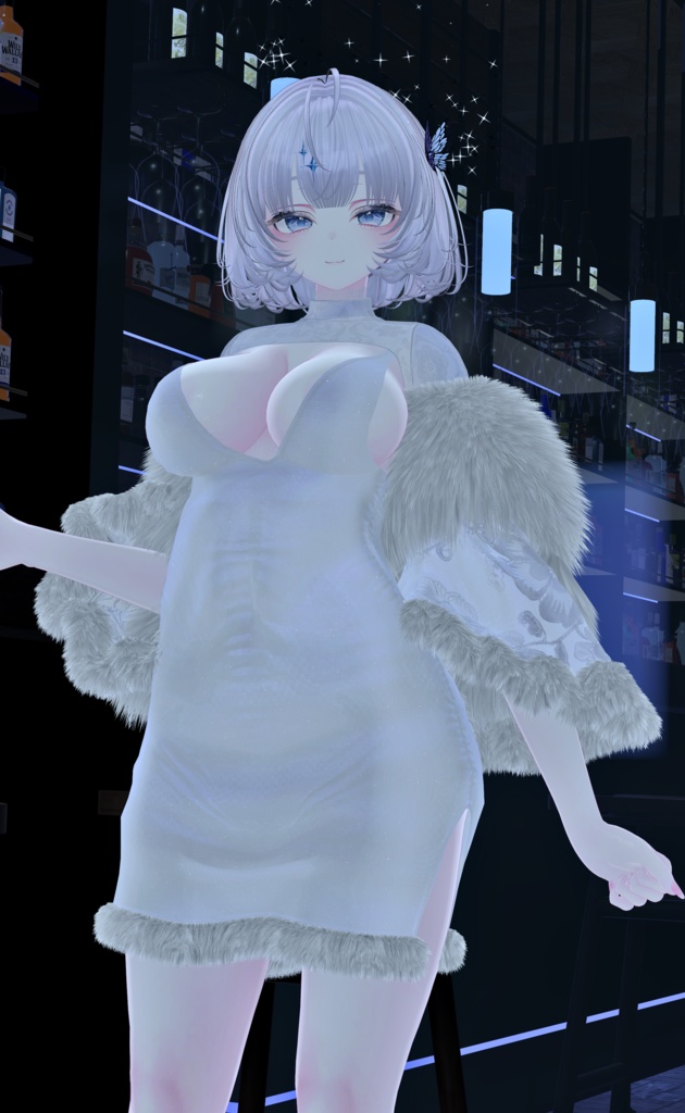 🎉BOOTHフォロー1万人記念🎉無料衣装『-Quiet Silhouette-』10アバター対応