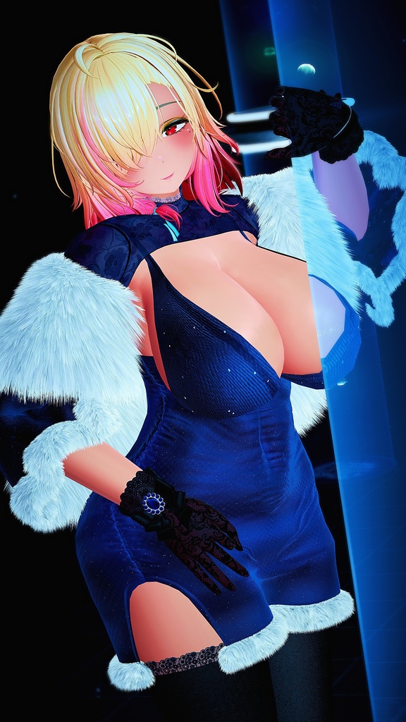 🎉BOOTHフォロー1万人記念🎉無料衣装『-Quiet Silhouette-』10アバター対応