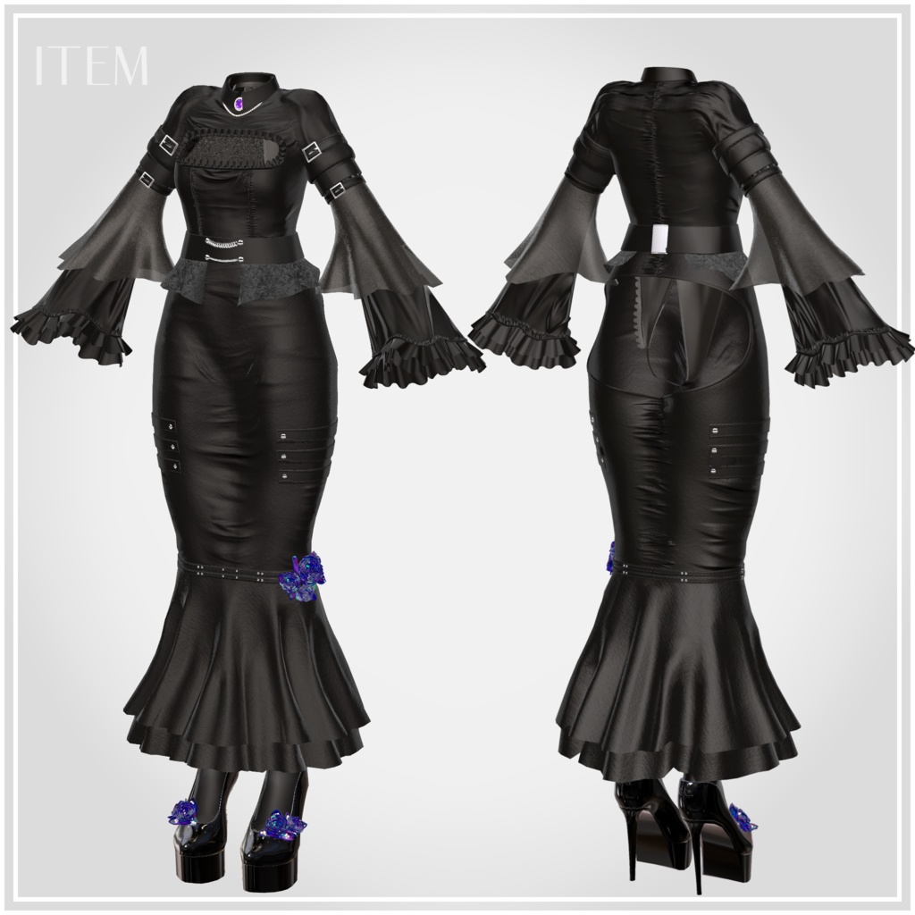 2/16までセール中!クマリ対応『-3-piece costume set-』