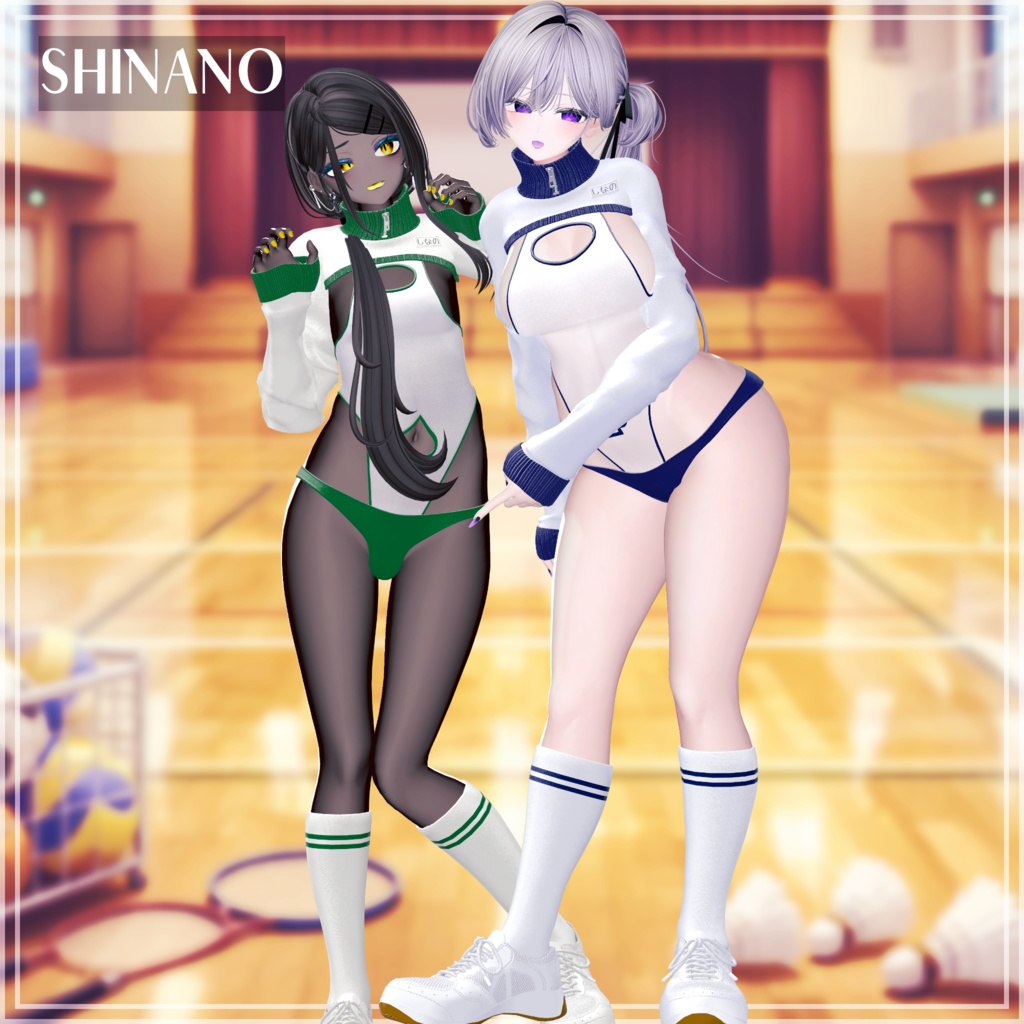 4/6までセール中!ハイレグ体操服『AOHL_Gym』5アバター対応