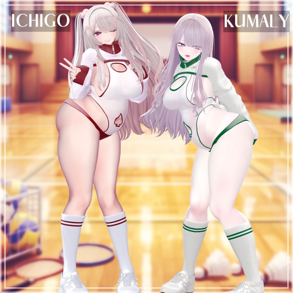 4/6までセール中!ハイレグ体操服『AOHL_Gym』5アバター対応