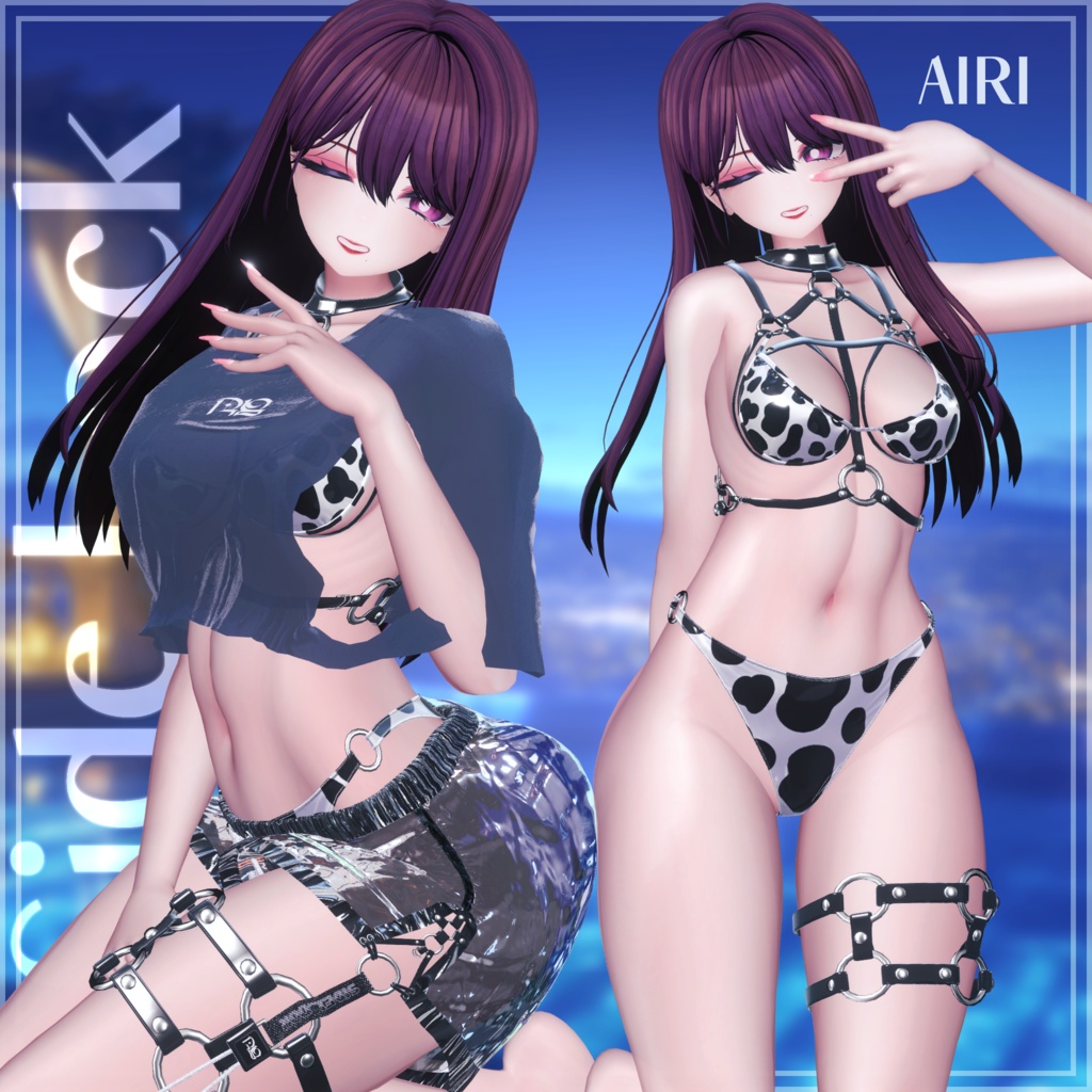 1日限定フルセットセール中!『Side Lock』5アバター対応