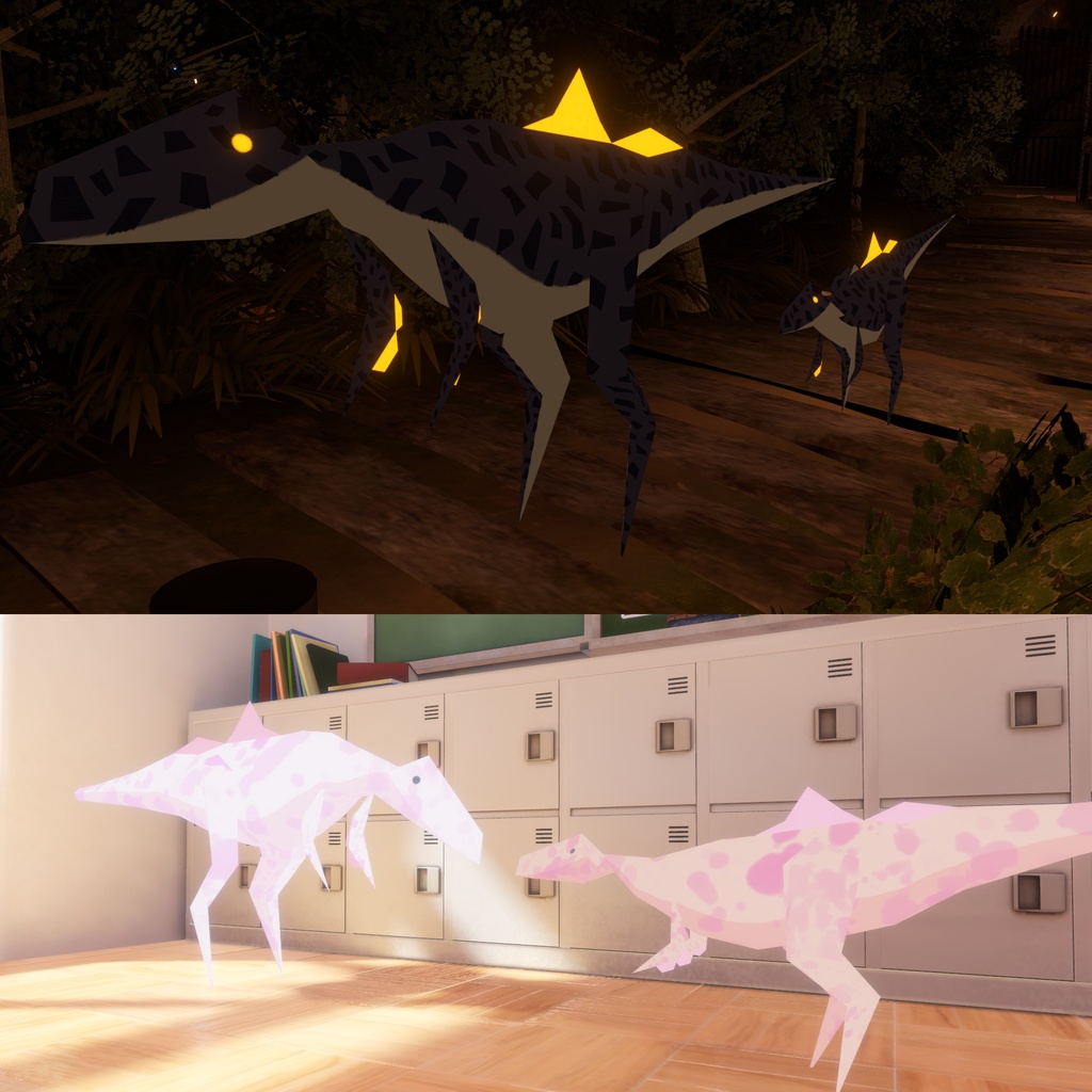 リップシンク対応「コンカヴェナトル」【アバター&追従ペット】