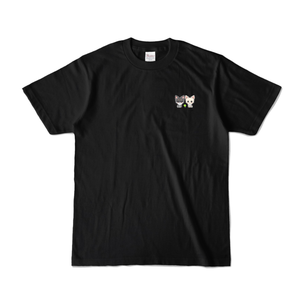 ぐらころチワワーズ　黒Tシャツ
