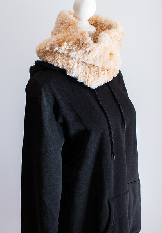 ふわふわ*手編みスヌード