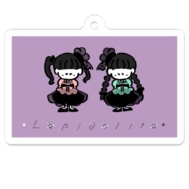 イラストミニアクキー［Lepidolite］