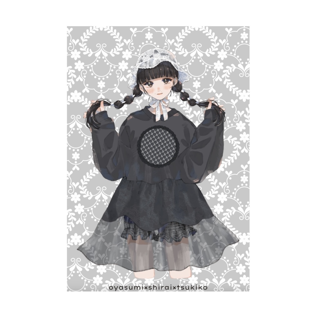 クリアポストカード［おやすみしらいちゃん展］