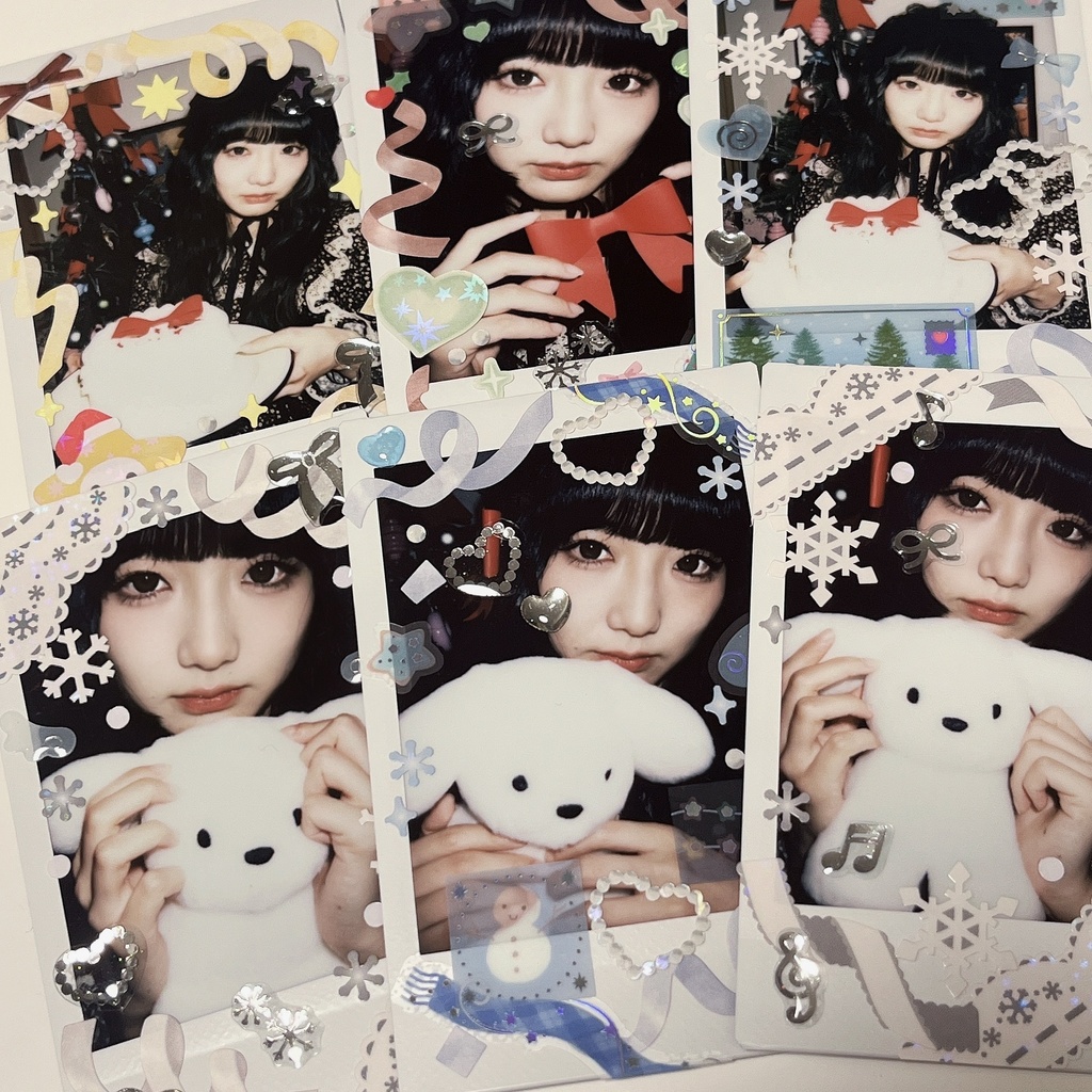 ♡クリスマスランダムデコチェキ♡