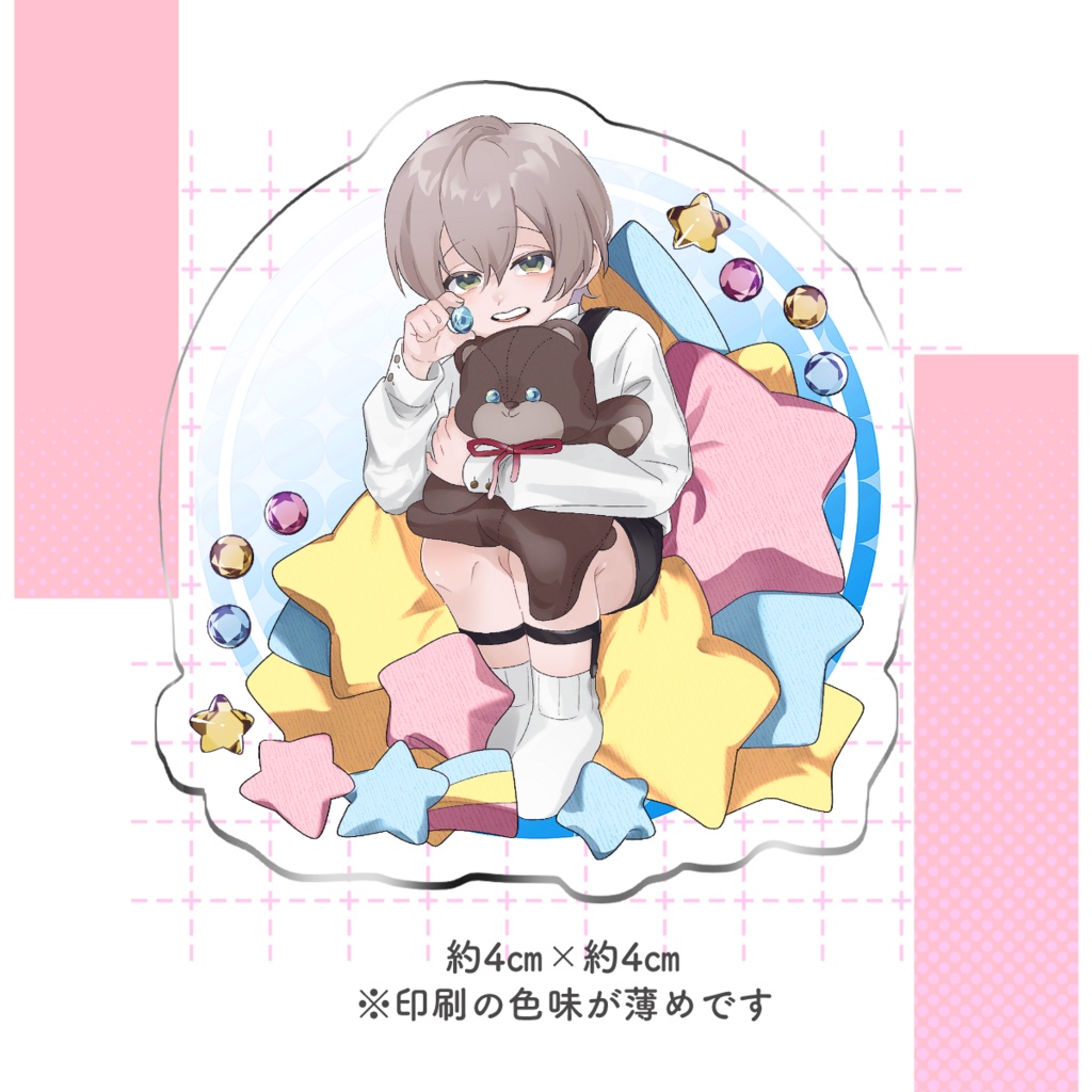 【非公式】あの男の子＿アクリルシール