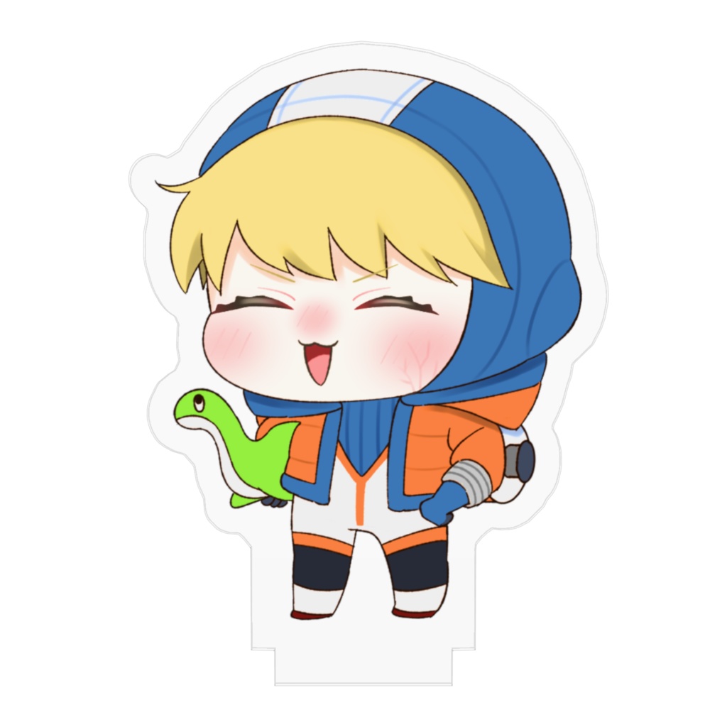 ワット×ネッシーのミニアクリルフィギュア