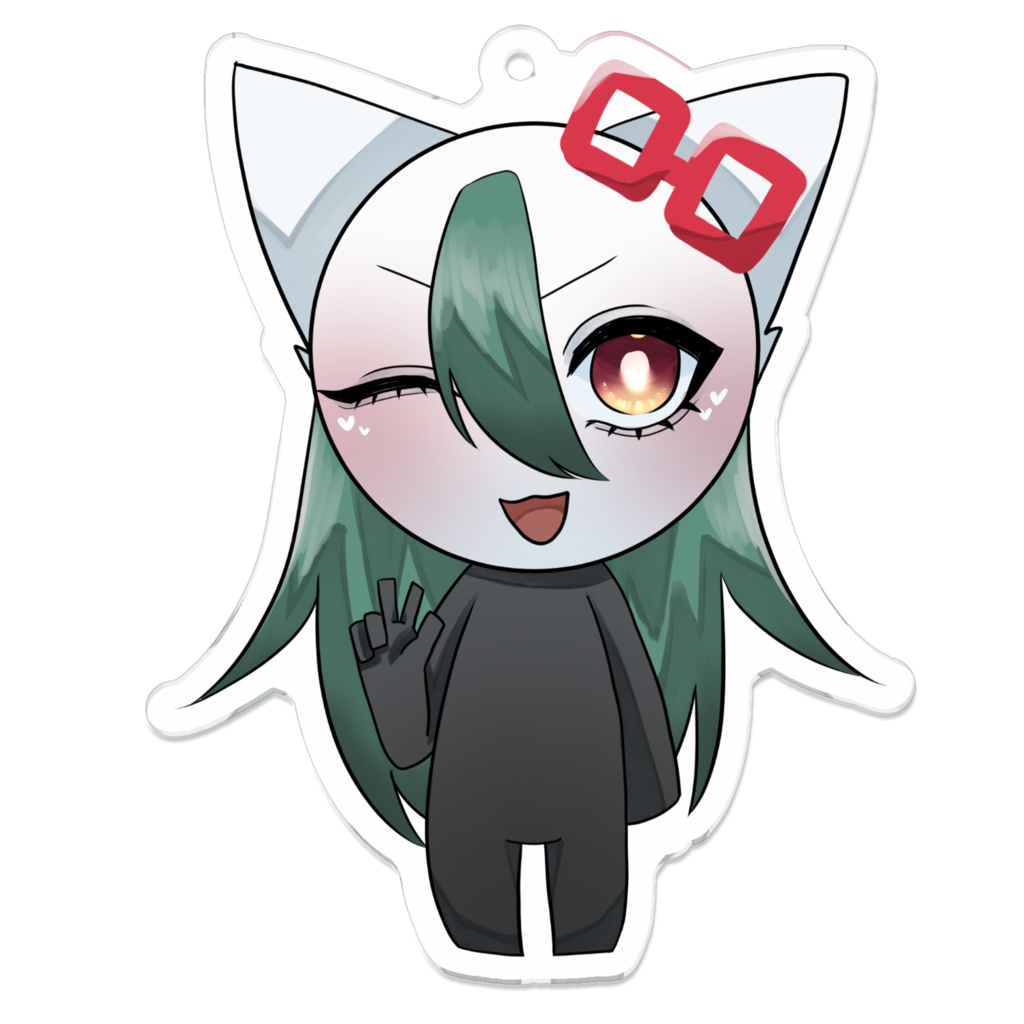 おしけの子アクキー(作棒)