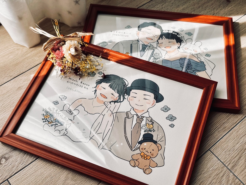 【似顔絵 / ご依頼ページ】