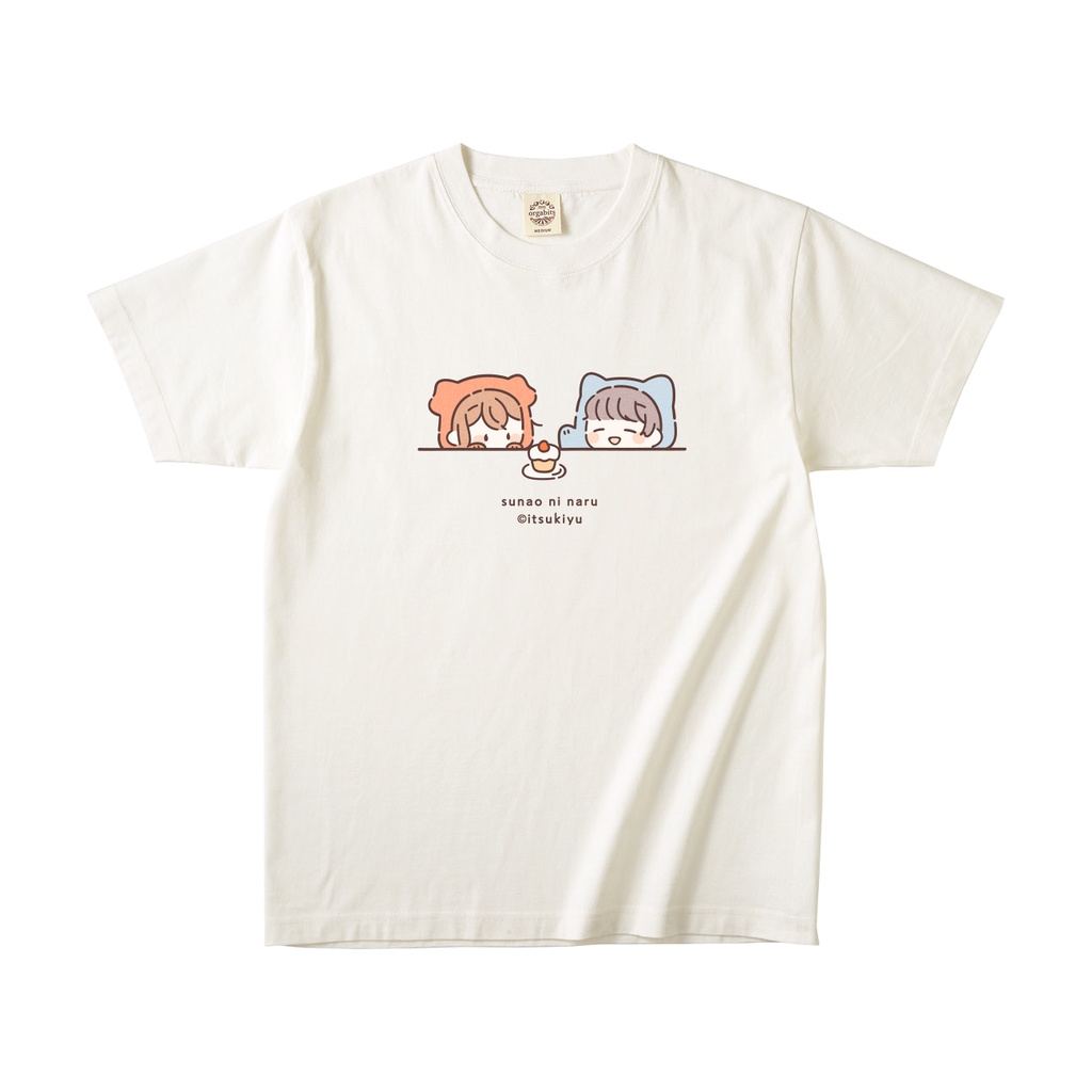 オーガニックコットンTシャツ(ホワイト)
