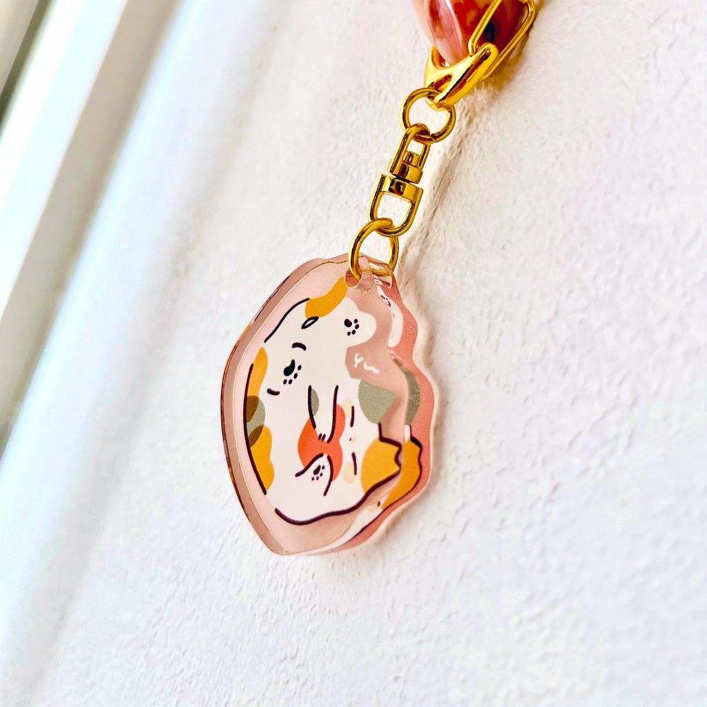 ぷっくりキーホルダー