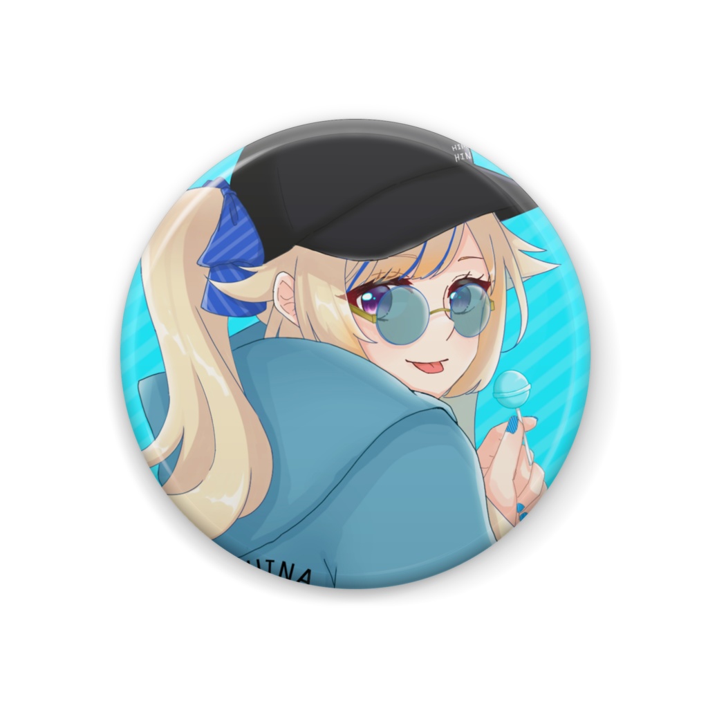 HIMEHINA パーカー缶バッジ