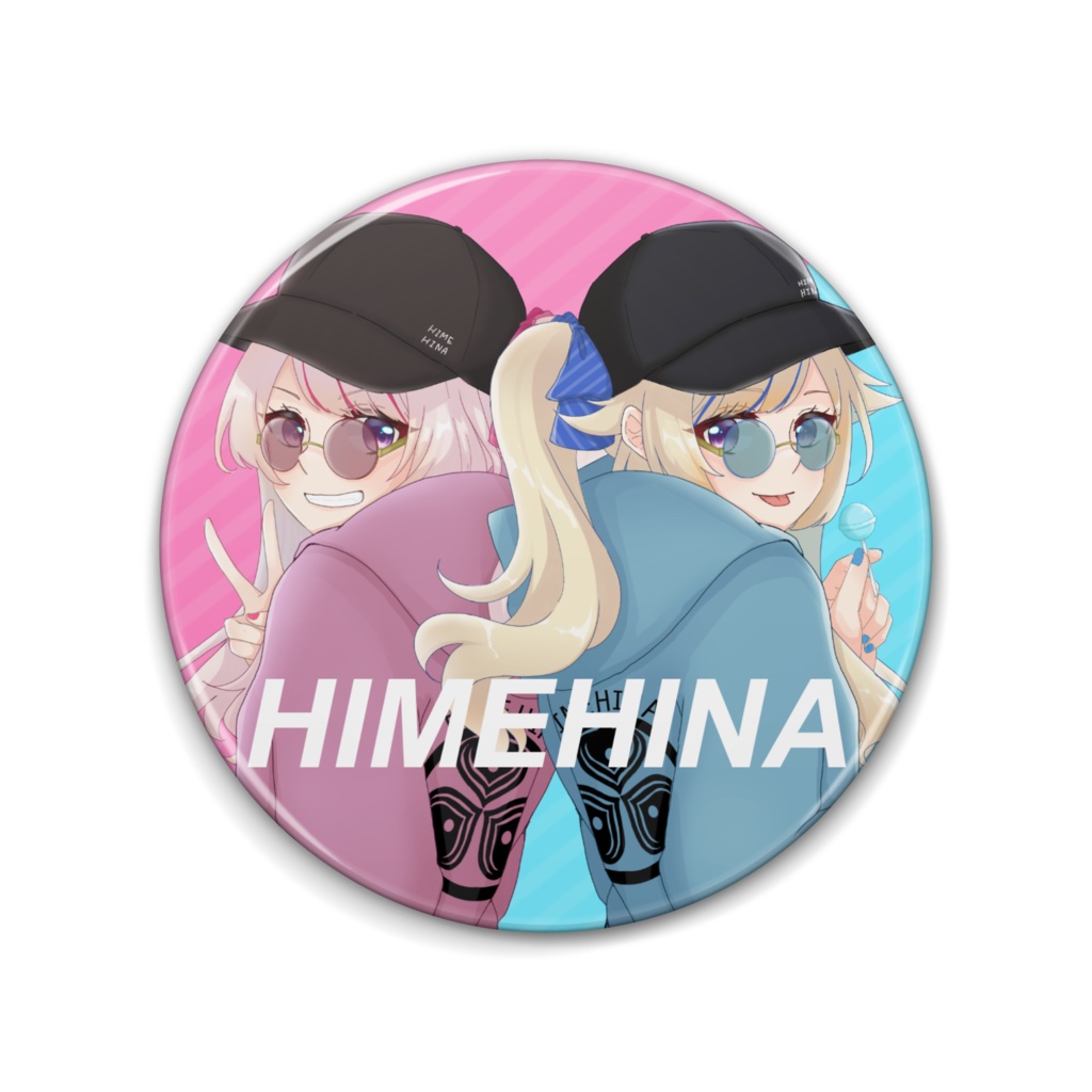 HIMEHINA パーカー缶バッジ