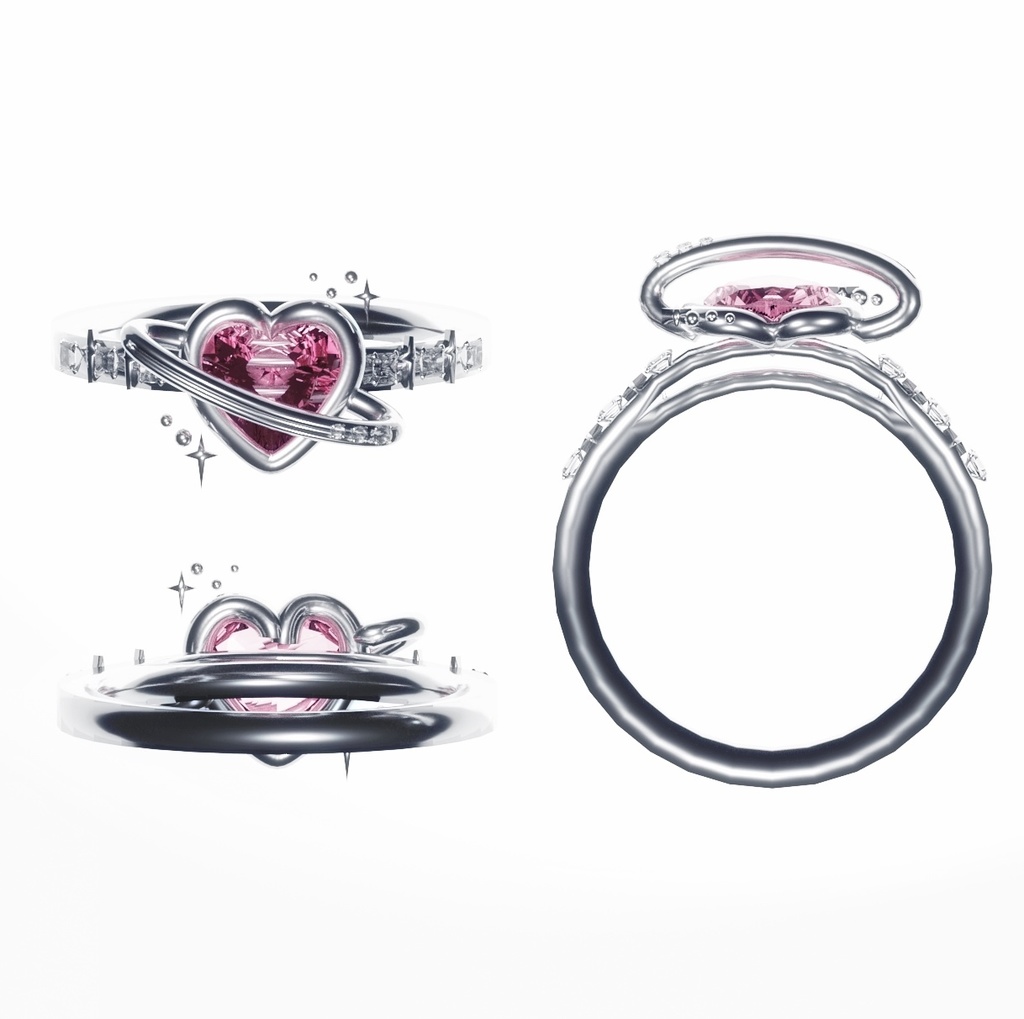 【B4U】💝ブレイブハートリング💝BRAVE HEART RING