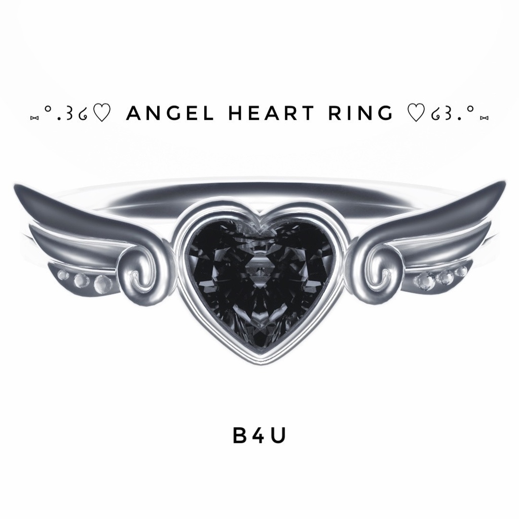 【B4U】エンジェルハートリング🪽ANGEL HEART RING
