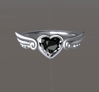 【B4U】エンジェルハートリング🪽ANGEL HEART RING