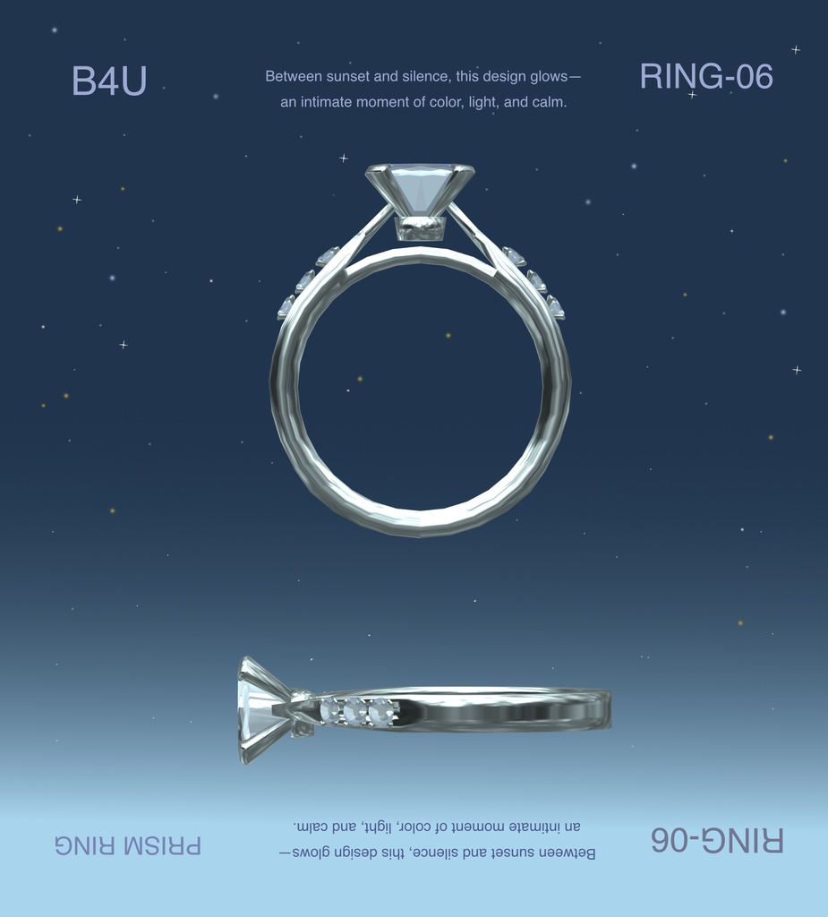 【B4U】💍 Prism Ring 💍