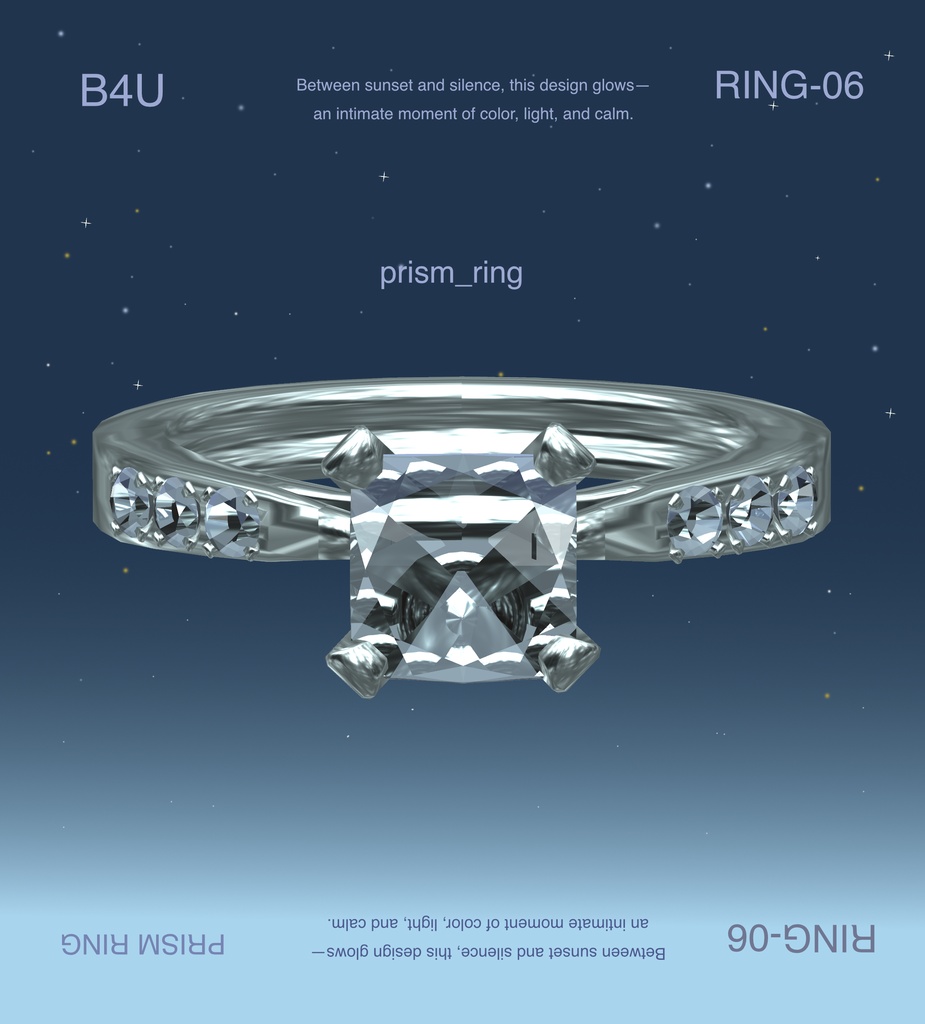 【B4U】💍 Prism Ring 💍