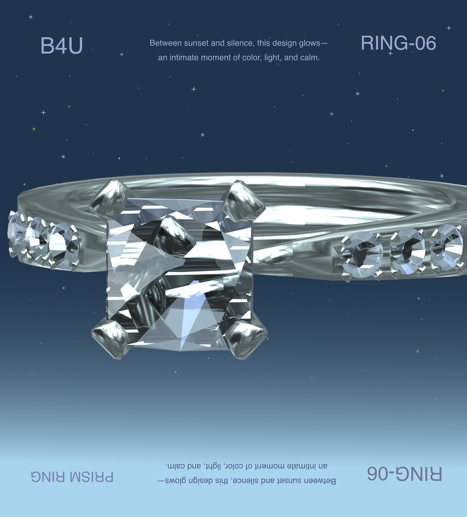 【B4U】💍 Prism Ring 💍
