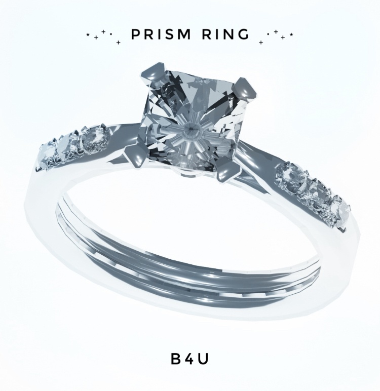 【B4U】💍 B4U Prism Ring 💍