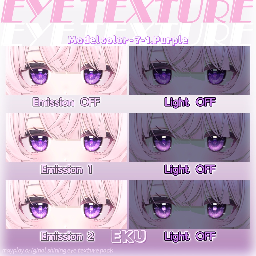 ใEku/Manukaใ๐๐๐๐๐๐.๐๐๐ textureใ24 Colors+ใ